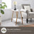 Empiria Solid + Manufactured Wood Narrow Side Table in Walnut-1554047607-1554047604