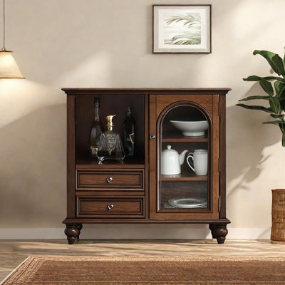 31in Small Sideboard Cabinet Tea Cabinet