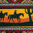 Rodero Southwestern Sunset Cowboys Window Curtain Set