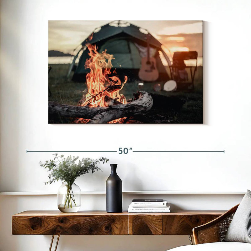 Senne Campfire, 26" H x 39" W