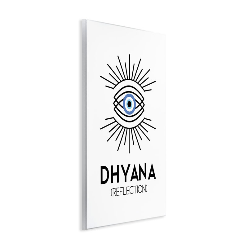 «Dhyana Reflection Eye» par Martina Pavlova, H 15 po x l 10 po