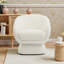 Fauteuil pivotant avec repose-pieds Boucle