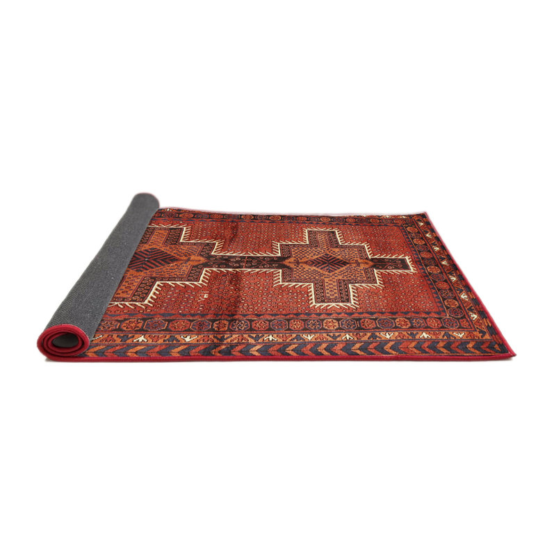 Tapis rouille Plaskitt Southwestern, Rond 7 pi