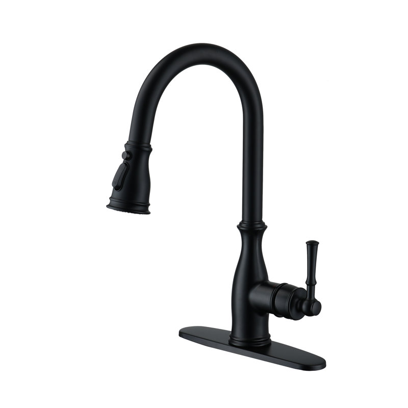 Clihome Kitchen Faucet, Black