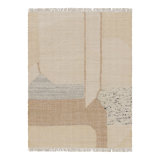 Rug & Kilim’S Abstract Flatweave With Cream And Beige Geometric Patterns