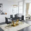 Ensemble de salle à manger 5 pièces Modern Glam-1925332807-1889160874