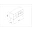 Dalarna 35" Mid-Century Modern TV Stand with 2 Shelves and 2 Drawers for TVs up to 32" in White-15808729