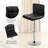 Ashanni Swivel Upholstered Adjustable Height Counter Stool-506546905