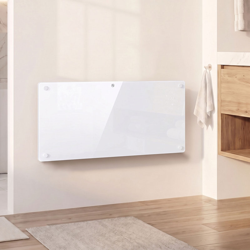 HOMCOM 2000 BTU Electric Panel Space Heater