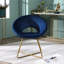 Chaise moderne moderne en velours soyeux avec structure élégante-1723051535
