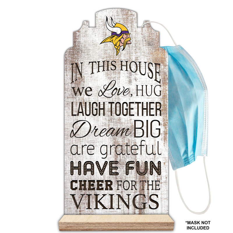 Freestanding 2 - Hook Coat Rack, Minnesota Vikings