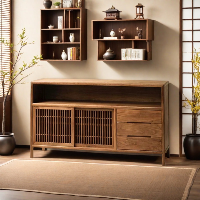 Versatile Retro Sideboards, Brown