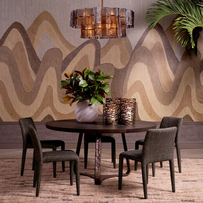 Chandelier Silvano Smoke Glass
