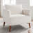 37'' Upholstered Boucle Arm Chair-1269065182
