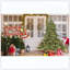 Arbre de Noël pleine forme, branches mixtes en PE / PVC, 2673 pointes, base large pour les espaces spacieux, structure à charnières, support en métal stable