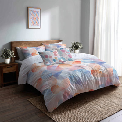 Ensemble de literie pour enfants 5 pièces - Ensemble de housse de couette et coussin décoratif
