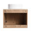 Meuble-lavabo simple 24 po avec comptoir en céramique 24 po