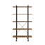 Bibliothèque à 5 tablettes Rustic Oak