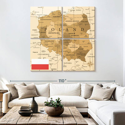 Carte d'Alazia, Pologne
