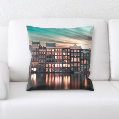 Portrait Style Photography Throw Pillow