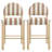 Upholstered 26.4'' Linen Counter Stool With Solid Wood Frame-1120987029-1130437118