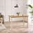 Alissah Solid Wood Farmhouse Extendable Dining Table with x1 Large Alcazar Dining Bench