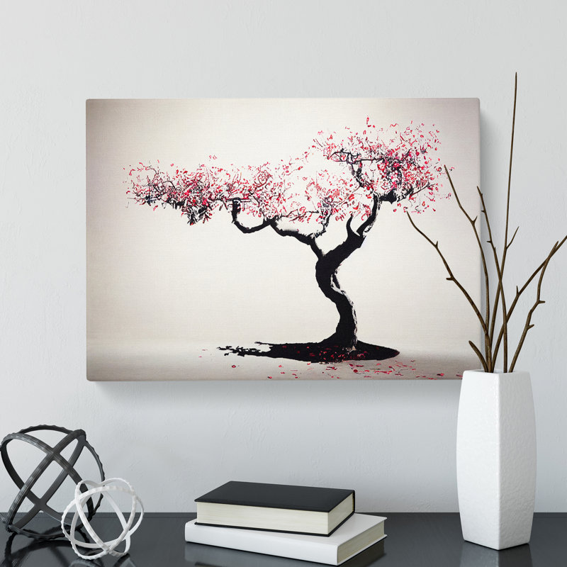 Radiant Apple Tree - Wrapped Canvas Painting, 50cm H x 76cm W x 3cm D