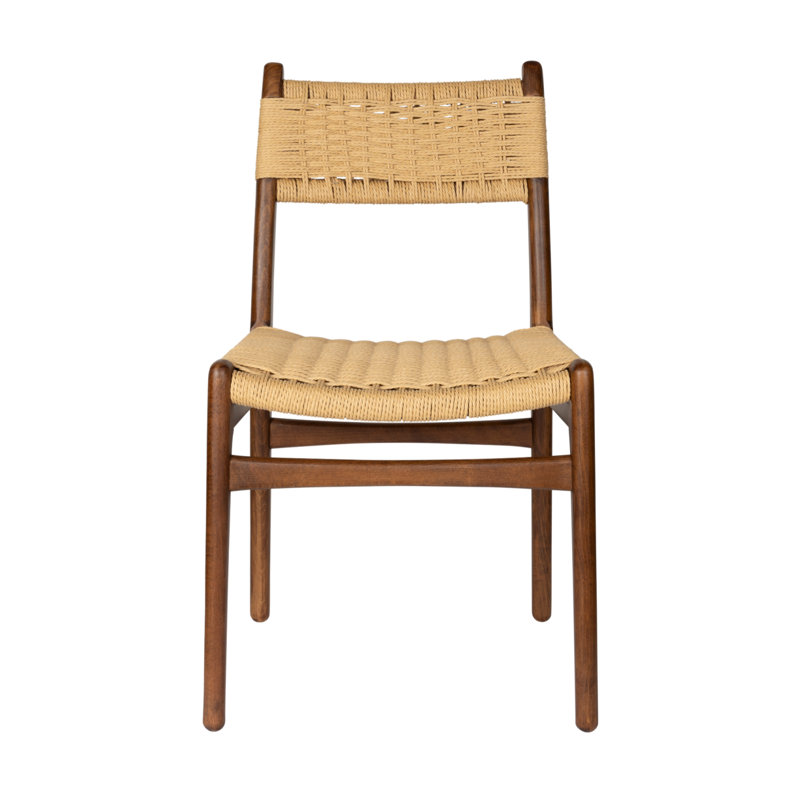 Cecile 18.74'' H Solid Wood Side Chair