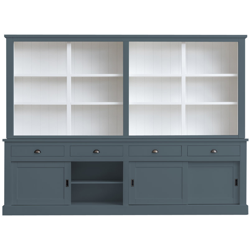 Byers Display Cabinet, Blue Grey