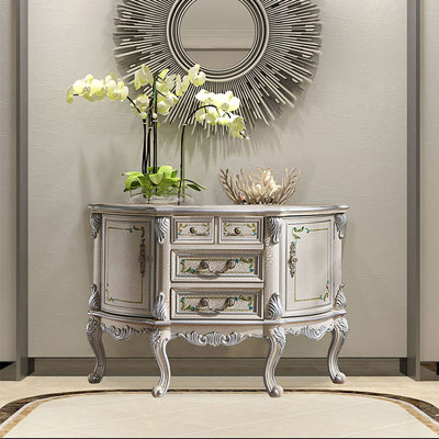 American Storage Cabinet with Decorative Sideboard
