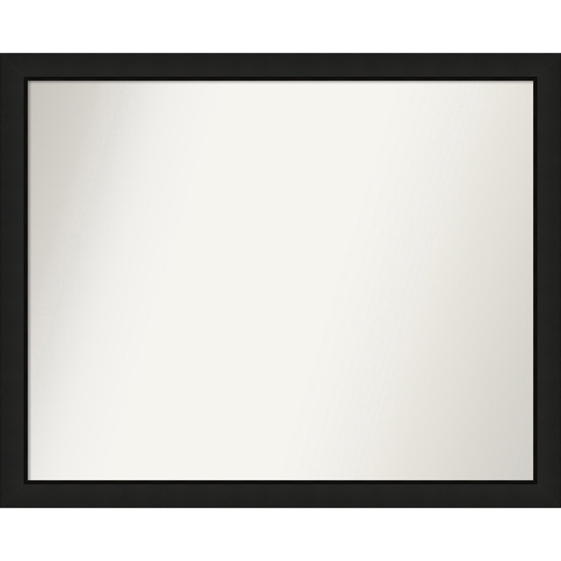 Phil Solid Wood Wall Mirror, Rectangle, 30.25" x 37.25"