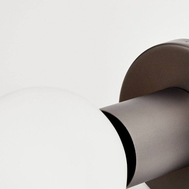 Lochan 1 - Light Flush Mounted Sconce, Graphite