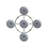 Miramar 5 - Light Dimmable Classic / Traditional Chandelier-23591989
