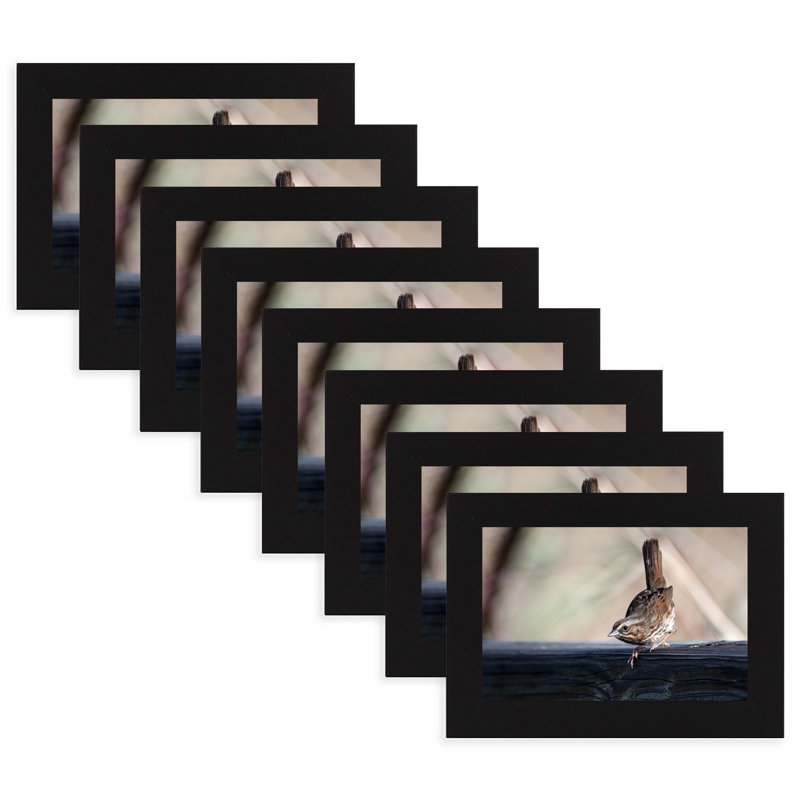 Cadre photo Kempson, 4 po x 6 po, Noir