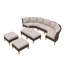 Ensemble de conversation modulaire avec coussins Argyri-98042695