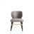Strine Velvet And Leatherette Side Chair Dining Chair-103793053