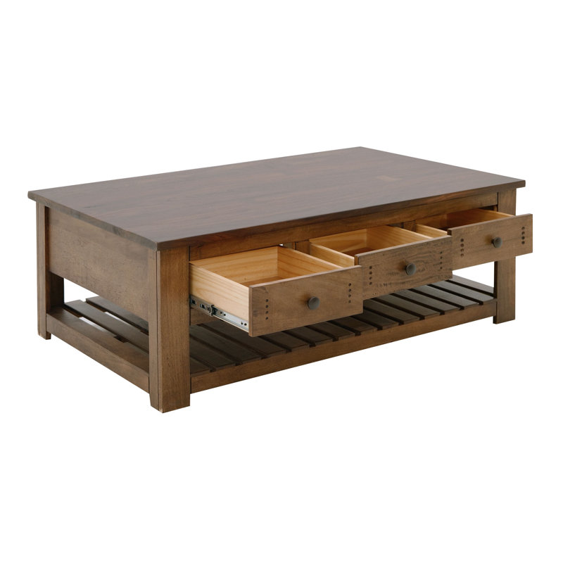 6 Drawer, 1 Shelf, Cocktail Table