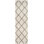 Tapis ivoire / gris à motif géométrique Darrold