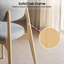Chaise d'appoint rembourrée en bois massif-128944780-128944779