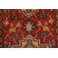 Tapis de couloir rouge Heriz Serapi