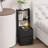 Modern Night Stand with Bookshelf-109324384