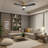Airys 52'' Ceiling Fan with LED Light and Reversible DC Motor-1760405730