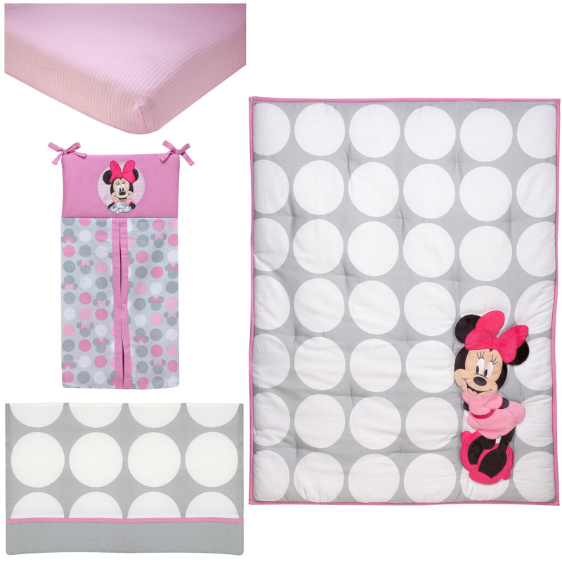 Disney 4 - Piece Crib Bedding Set