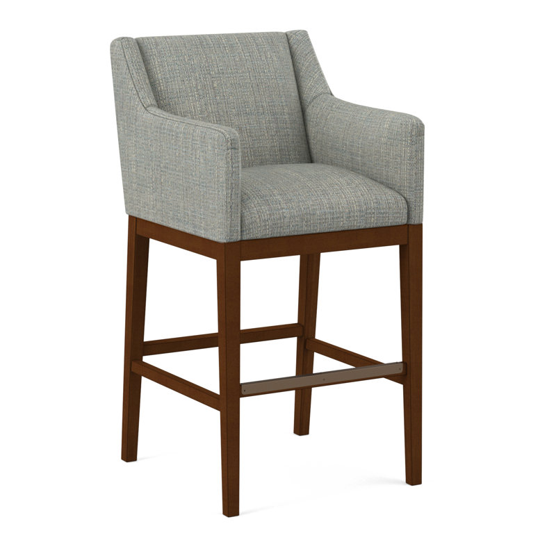 Upholstered Stool, 61492-88, English Saddle