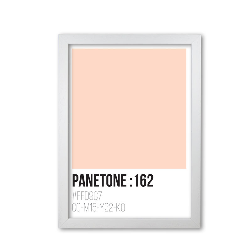 Panetone Textual Art Print By Pixy Paper by Pixy Paper - Single Picture Frame Print, White Grain, 42cm H x 29.7cm W