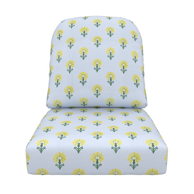 Amala Outdoor Sunbrella® Seat/Back Cushion by Birch Lane