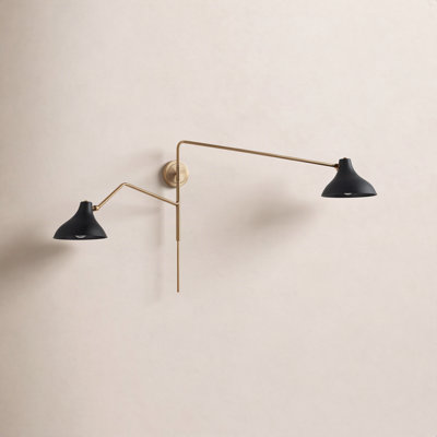 Elyse 2-Light Swing Arm Sconce
