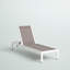 Chaise longue simple inclinable 76 po Aynura-29471483