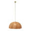 Rosemary 1-Light Natural Palm Leaf Pendant, Large-1324372844