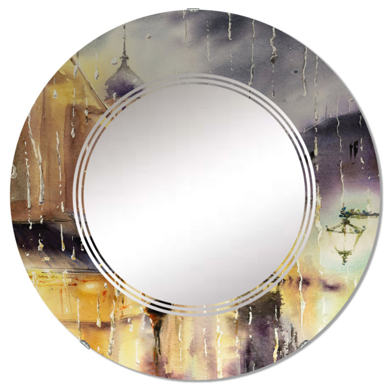 Miroir de salle de bain sans cadre, 32 po x 32 po
